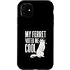 Jimbeels Custodia per iPhone 11 Furetto Vota Cool