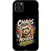 Jimbeels Custodia per iPhone 11 Pro Max Energia Da Furetto Caotico