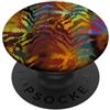 generic Motivo colorato della giungla della riga della tig PopSockets PopGrip Adesivo