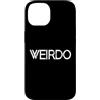 Detti di assegno stravaganti per gli str Custodia per iPhone 14 Weirdo Different Special Emo Goth Punk Nerd Weird