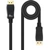 Brightium Cavo DisplayPort 1.4 certificato VESA, 1,5 m, compatibile con monitor ad alta risoluzione e adatto per giochi e progettazione grafica.