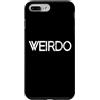 Detti di assegno stravaganti per gli str Custodia per iPhone 7 Plus/8 Plus Weirdo Different Special Emo Goth Punk Nerd Weird