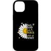 Faith Bloom Creations Custodia per iPhone 14 Plus Blessed By God Loved By Jesus Led By Spirit Faith