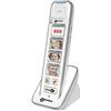 Geemarc Photodect 295 - Microtelefono Aggiuntivo con Tasti Foto Personalizzabili per la Gamma Amplidect 295 - Base Principale Necessaria - Perdita Uditiva da Bassa a Media - Versione IT