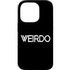 Detti di assegno stravaganti per gli str Custodia per iPhone 14 Pro Weirdo Different Special Emo Goth Punk Nerd Weird