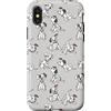 Disney Classic - 101 cuccioli di dalmata, colore: Grigio chiaro Custodia per iPhone X/XS