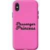 Miftees Custodia per iPhone X/XS Principessa passeggeri