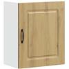 pokgdf Armadietto salvaspazio per piccole cucine, in legno con superficie liscia per forno e microonde, con ampio vano portaoggetti e supporto a parete,