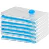 GQC 6PZ Sacchetti Sottovuoto Salvaspazio,misura Small Borse da viaggio,Buste Sottovuoto Vestiti,Borse da viaggio,Riutilizzabili,per Viaggi, Giacche,Coperte,Lenzuola,Vestiti(6PCS(60 * 40) CM)