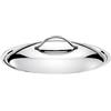 TOMGAST coperchio diametro 16 cm SILVER | acciaio inox 18/10 | lucidissimo | manico ergonomico | compatibile con le pentole Tomgast