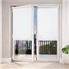 STORESDECO Tende a rullo per interni Screen Premium Klemmfix Senza forare finiture in Alluminio Protezione dai raggi UV, isolamento termico, colore Bianco 60x250 cm (Larghezza x Altezza) STORESDECO