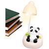 Generic Luce notturna Panda,Lampada da lettura Panda | Lampade da comodino da scrivania | Luce Panda per libri di lettura a intensità variabile, lampade da comodino da scrivania ricaricabili con cassetto,