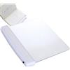 Peosaard Luci per libri per leggere a letto di notte, Luci per libri per leggere di notte, Lampada per piatta a LED trasparente 6, 7x5, 7, Lampada per pannello segnalibro wireless Cura degli occhi, Access