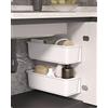 Baffect Organizzatori per cestelli estraibili da cucina, 2 pezzi, Cassetti estraibili in plastica, Cassetto per cestelli per cassetto da cucina Sottopiano da bagno (bianco)