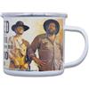 Blechwaren Fabrik Braunschweig GmbH Blechwarenfabrik Braunschweig Bud Spencer und Terence Hill Wanted Best Duo Ever - Tazza smaltata, multicolore, 0,5 l, 9 cm x 9 cm, EBT04