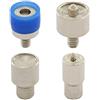 Getmore Parts Punzone da bottoni automatici con molla in S - 10 mm