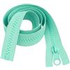 Giddy Square Cerniera Chunky Resistente Verde Menta da 12 (30cm) - Stile Separabile, Denti Robusti #5, Perfetta per Borse e Accessori Fatti a Mano di Giddy Square