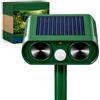Dlishka Repellente per Gatti Solare ad Ultrasuoni, Dissuasore da Giardino per Esterni, Ultrasuoni per Topi con Luci LED, Disabituante Impermeabile per Cortile, Prato e Orto (Standard)