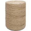 Eyeleaf 100M Corda Canapa 3mm Corda per Tiragraffi in Sisal Spago per Decorazioni Fai da Te Giardinaggio Corda Tiragraffi per Gatti