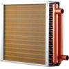 VEVOR Scambiatore di Calore Acqua-Aria 356 x 356 mm, Serpentina HVAC con Tubi in Rame e Alette in Alluminio, Fino a 65K BTU, per Riscaldamento Idronico, Caldaie a Legna e Sistemi di Raffreddamento