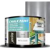 JOVIRA PINTURAS Chalk Paint, Pittura al Gesso, Matte all' Aqua, Rinnova il tuo arredamento con creatività. (375 millilitri, Argento)