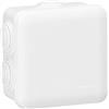 Legrand LEG94518 - Scatola di derivazione quadrata, chiusura a scatto, 80 x 80 x 45 mm, colore: Bianco