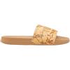 Alviero Martini 1A Classe Alviero Martini 1A Prima Classe Ciabatta da donna bambina beige marrone cuoio mappa moda mare (Beige, Sistema Taglie Calzature EU, Adulto, Donna, Numero, Media, 36)