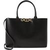 TWINSET Donna Borsa A Mano 252TB7302 Poliuretano Nero Taglia Unica