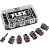 Flex Set di bussole IPS D10-19 1/2 (7 pezzi, ideale per spazi di lavoro stretti da 1/2, in acciaio al cromo molibdeno, set di attrezzi) 534707