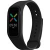 kwmobile Cinturino TPU Silicone con Fibbia Compatibile con Oppo Band Sport Cinturino - Cinturini 14-22 cm nero