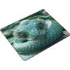 Lionhai Tappetino Mouse Serpente verde Mouse Pad, Tappetino Mouse Gaming, Tappetino Mouse Piccolo,mouse pad per Computer Antiscivolo e Impermeabile Bordi Cuciti per Giochi/ufficio/Casa Regalo 240x200mm J-45
