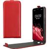 kwmobile Cover compatibile con Samsung Galaxy A54 5G - Custodia verticale Flip Case Cover in simil pelle - con linguetta calamita