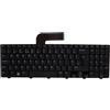 LeFix Tastiera inglese inglese, tastiera non retroilluminata, compatibile con notebook Dell Inspiron 15R N5110 M5110 N 5110 M511R