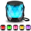 LFS FLS Cassa Portatile Bluetooth, LED Mini Altoparlante Bluetooth Portatile 4.2 per Casa, Festa, Auto, Viaggio, Spiaggia(TWS)