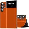 Nshkeji Cover per Samsung Galaxy S26 Ultra Custodia Pelle Portafoglio Flip a Libro con Porta Carte Slot Funzione Supporto Clear View Antiurto Caso Protezione Custodia per Samsung S26 Ultra 5G Case