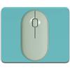 Dapesuom Tappetino per mouse piccolo, 12,7 x 15,2 cm, in gomma spessa premium testurizzata, antiscivolo, portatile e lavabile, mini tappetino per mouse per donne e uomini, laptop wireless, tastiera