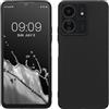 kwmobile Custodia Compatibile con Xiaomi Poco C65 / Redmi 13C Cover - Back Case per Smartphone in Silicone TPU - Protezione Gommata - nero matt