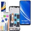 HLYGZX Display di ricambio per display LCD Oppo A16/A16s, CPH2269 CPH2271, touch digitizer Assembly kit di parti di riparazione (nero con cornice)