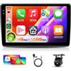 Hodozzy 【4+128G】Hodozzy Carplay Autoradio per Renault Trafic 2001-2010/Opel Vivaro 2006-2010/Nissan Primastar 2006-2014, 9 Pollici Schermo In-Cell Bluetooth 5.0 con Android Auto/EQ/GPS/Wifi/RDS/USB/SWC