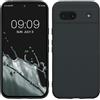 kwmobile Custodia Compatibile con Google Pixel 8a Cover - Back Case per Smartphone in Silicone TPU - Protezione Gommata - blu mirtillo