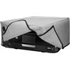 kwmobile Copertina Antipolvere Compatibile con Epson Expression Premium XP-830 - Copri Stampante - Copertura Protettiva - Fodera in grigio chiaro