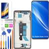 HLYGZX Display LCD per Xiaomi Redmi Note 14 5G TFT 24094RAD4G, kit di riparazione dello schermo (nero con cornice, senza impronte digitali)