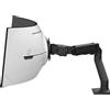 ERGOTRON Ergotrom - Braccio da scrivania HX VHD - Per monitor curvi ultrawide 1000R fino a 57 pollice, da 13 a 17kg, VESA 75x75/100x100mm - Nero opaco (45-693-224)