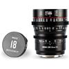 MEKE Meike 18mm T2.1 S35 Messa A Fuoco Manuale Obiettivo Cinema per Canon EF Mount Cine Camera