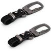 Sinbana 2pz Ganci Scatto per Seeed Studio Sensecap T1000 Tracker, Ganci a Scatto Pelle in Acciaio Inossidabile con Design Girevole a 360 Gradi Pratici Accessori per Tracker (Fibbia in Metallo)
