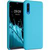 kwmobile Cover per Samsung Galaxy A50 Custodia - Back Case per Smartphone in Silicone TPU - Protezione Gommata - celeste scuro