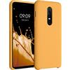 kwmobile Cover per OnePlus 6 Custodia - Back Case per Smartphone in Silicone TPU - Protezione Gommata - calendula