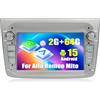 GOHHDL Android 15, 2G+64G GOHHDL Autoradio per Alfa Romeo Mito 2008-2016 con senza Fili CarPlay Android Auto, Touch Stereo da 7 Pollici con Navigazione GPS WiFi GPS SWC FM RDS Radio EQ