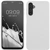 kwmobile Custodia Compatibile con Samsung Galaxy A14 5G Cover - Back Case per Smartphone in Silicone TPU - Protezione Gommata - bianco matt