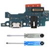 MMOBIEL Connettore Dock Compatibile con Samsung Galaxy Samsung M21 / M31 / M30s - Presa di Ricarica USB C - Audio Jack/Microfono/Antenna di Ricambio - incl. Cacciaviti
